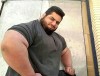 خودنمایی تازه هالک ایرانی در اینستاگرام | وارد شدن عجیب و غریب هالک ایرانی به آسانسور مخاطب را ترساند
